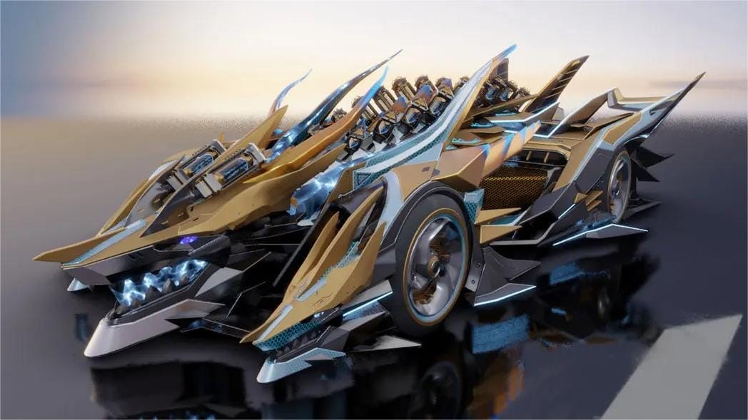 王牌竞速S14赛季盲盒新车烛龙 盲盒新车烛龙限定涂装即将上线
